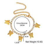 Butterfly Anklet Foot Chain Jewelry for Women Anklet-Anklets-Arimonz-Arimonz