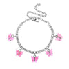 Butterfly Anklet Foot Chain Jewelry for Women Anklet-Anklets-Arimonz-Pink-Arimonz