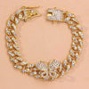 Butterfly Anklet for Women Bracelet Leg Foot Cuban Link Chain Anklet-Anklets-Arimonz-Arimonz