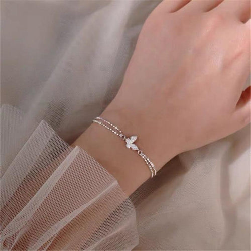 ﻿Butterfly Charm Bracelet-Braceletes-Arimonz-Arimonz