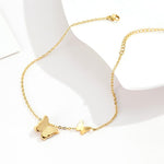 Butterfly Pendant Anklet Women Ankle Chain Jewelry-Anklets-Arimonz-Arimonz