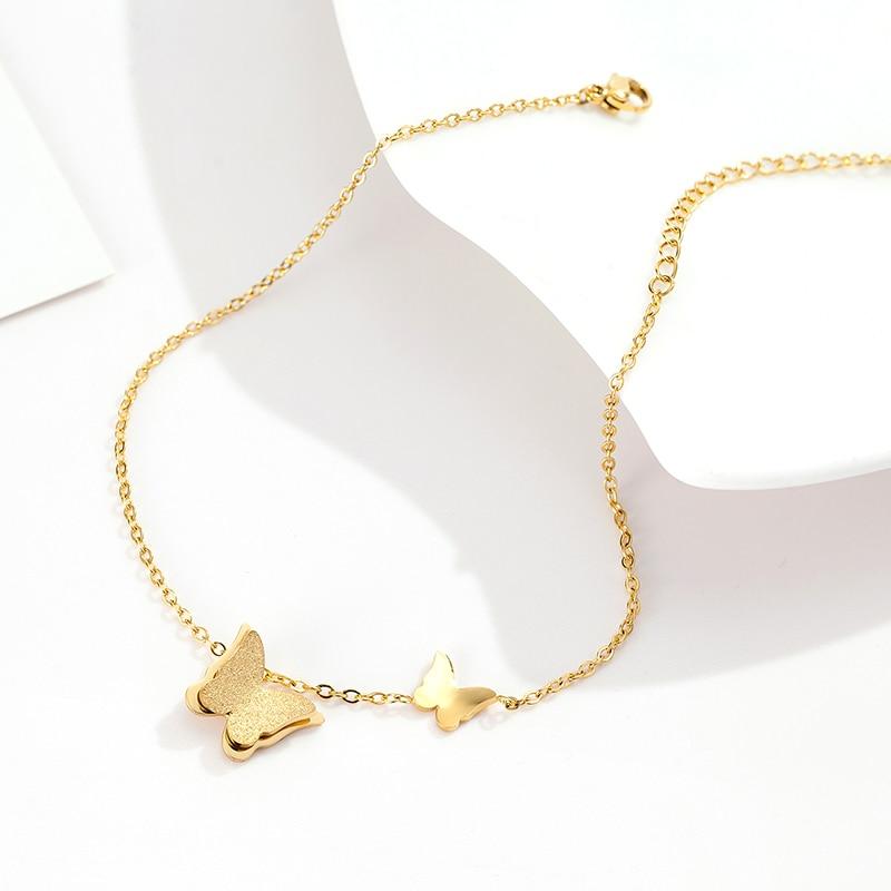 Butterfly Pendant Anklet Women Ankle Chain Jewelry-Anklets-Arimonz-Arimonz