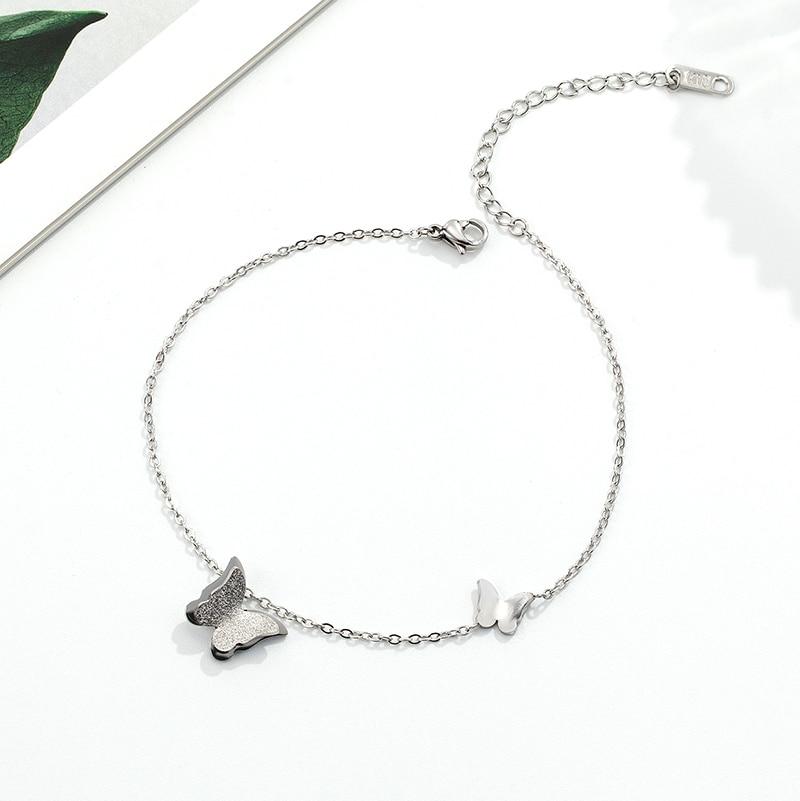 Butterfly Pendant Anklet Women Ankle Chain Jewelry-Anklets-Arimonz-Arimonz