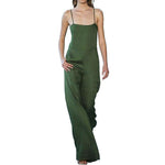 Cami Jumpsuit Women Wide Leg Slip Jumpsuits Spaghetti Strap Jumpsuit-Casual Jumpsuits & Rompers-Arimonz-Arimonz