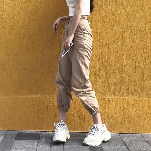 Cargo Pants with Chain-Pants-Arimonz-Arimonz