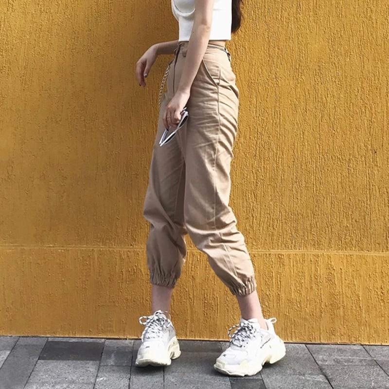 Cargo Pants with Chain-Pants-Arimonz-Arimonz