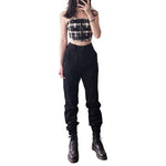 Cargo Pants with Chain-Pants-Arimonz-Black-S-Arimonz