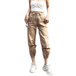 Cargo Pants with Chain-Pants-Arimonz-Khaki-S-Arimonz
