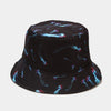 Cartoon Bucket Hat Reversible Fisherman Hat Street Hip Hop Flat Cap-Bucket Hats-Arimonz-Jellyfish black-Arimonz