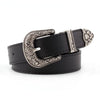 Carved Pin Buckle Belt-Belts-Arimonz-Black-Arimonz