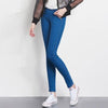 Casual High Waist Pants Slim Stretch Denim Trousers For Woman-Skinny Jeans-Arimonz-Arimonz