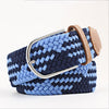 Casual Knitted Pin Buckle Men Belt Woven Canvas Braided Stretch Belt-Belts-Arimonz-Arimonz