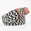Casual Knitted Pin Buckle Men Belt Woven Canvas Braided Stretch Belt-Belts-Arimonz-30-105cm/41inches-Arimonz