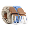 Casual Knitted Pin Buckle Men Belt Woven Canvas Braided Stretch Belt-Belts-Arimonz-Arimonz