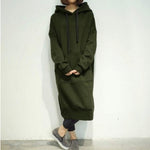 Casual Overall Hoodies-Pullovers-Arimonz-Army Green-S-Arimonz