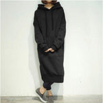 Casual Overall Hoodies-Pullovers-Arimonz-Black-S-Arimonz