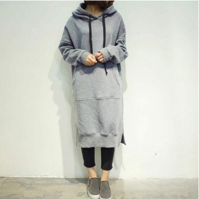 Casual Overall Hoodies-Pullovers-Arimonz-Gray-S-Arimonz