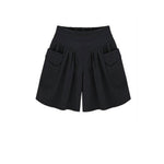 Casual Shorts Women Summer Elastic Waist Loose Casual Shorts-Shorts-Arimonz-Arimonz