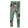 Casual Slim-fit Shirt Printed Leggings Pants Suit Women 2 Piece Set-Wear To Work Sets-Arimonz-Arimonz
