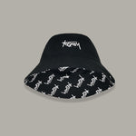Casual Street Panama Hat Bucket Caps Reversible Hats Casual Hat-Bucket Hats-Arimonz-S-Black 2-Arimonz