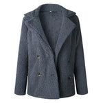 Casual Teddy Coat-Fuzzy Jackets-Arimonz-Dark grey-S-Arimonz