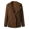 Casual Teddy Coat-Fuzzy Jackets-Arimonz-Red coffee-S-Arimonz
