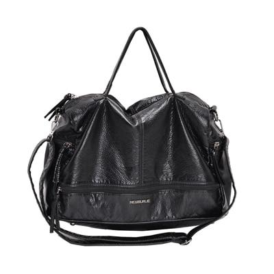 Casual Top-handle Shoulder Bag-Handbags-Arimonz-Black-Arimonz