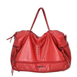 Casual Top-handle Shoulder Bag-Handbags-Arimonz-Red-Arimonz