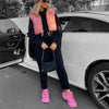 Casual Woman Short Puffer Vest Warm Double-Side Outwear-Bomber Coats-Arimonz-Arimonz