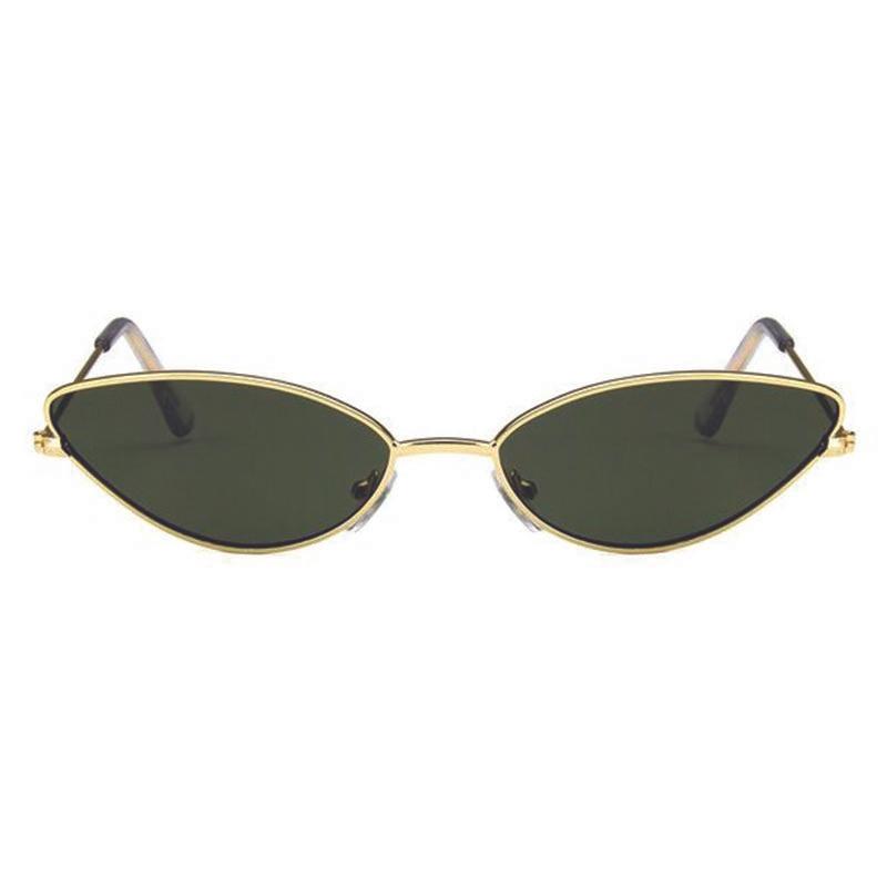 Cat Eye Fashionable Women Sunglasses Retro Sunglasses for Women-Sunglasses-Arimonz-gold dark green-Arimonz