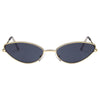Cat Eye Fashionable Women Sunglasses Retro Sunglasses for Women-Sunglasses-Arimonz-gold gray-Arimonz