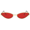 Cat Eye Fashionable Women Sunglasses Retro Sunglasses for Women-Sunglasses-Arimonz-gold red-Arimonz
