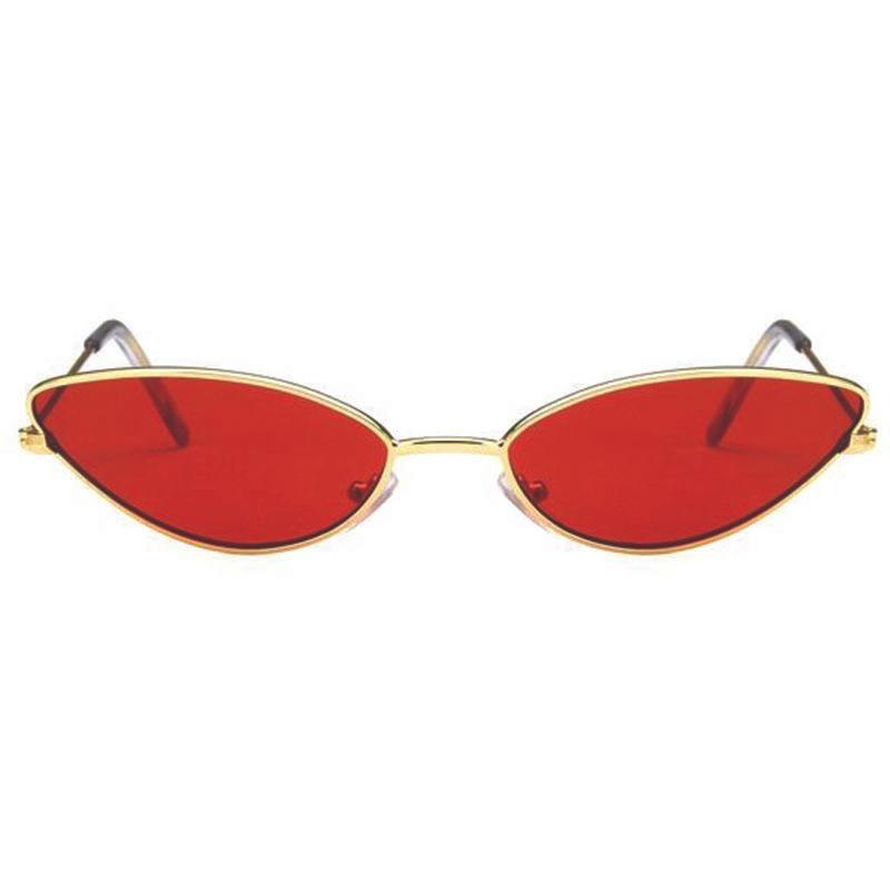 Cat Eye Fashionable Women Sunglasses Retro Sunglasses for Women-Sunglasses-Arimonz-gold red-Arimonz