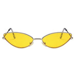 Cat Eye Fashionable Women Sunglasses Retro Sunglasses for Women-Sunglasses-Arimonz-silver yellow-Arimonz