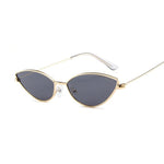 Cat Eye Sunglasses for Women Retro Vintage Shades For Women-Sunglasses-Arimonz-GoldGray-Arimonz