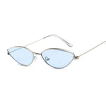Cat Eye Sunglasses for Women Retro Vintage Shades For Women-Sunglasses-Arimonz-SilverBlue-Arimonz