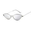 Cat Eye Sunglasses for Women Retro Vintage Shades For Women-Sunglasses-Arimonz-SilverSilver-Arimonz