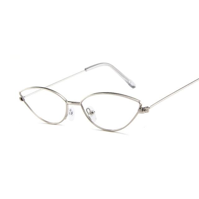 Cat Eye Sunglasses for Women Retro Vintage Shades For Women-Sunglasses-Arimonz-SilverTrans-Arimonz