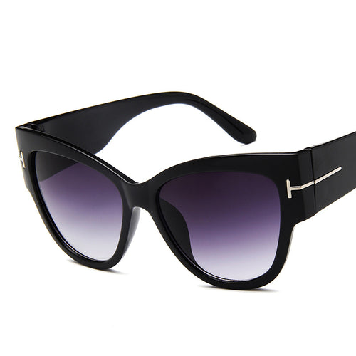Cat Eye Women Sunglasses Female Gradient Points Sun Glasses-Sunglasses-Arimonz-Arimonz