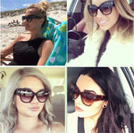 Cat Eye Women Sunglasses Female Gradient Points Sun Glasses-Sunglasses-Arimonz-Arimonz