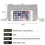 Cecilia Sequin Clutch Bag-Handbags-Arimonz-Arimonz