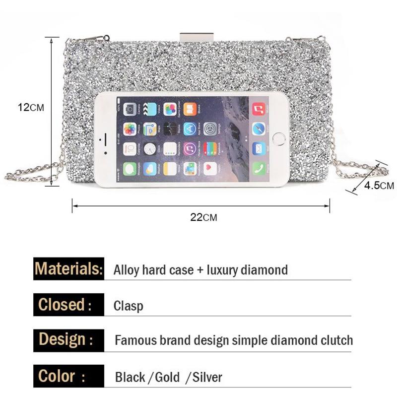 Cecilia Sequin Clutch Bag-Handbags-Arimonz-Arimonz