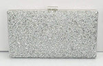 Cecilia Sequin Clutch Bag-Handbags-Arimonz-silver-A-Arimonz