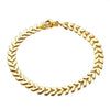 Chain Bracelets for Women Stainless Steel Arrow Links Chic Girl-Braceletes-Arimonz-Gold-color-Arimonz