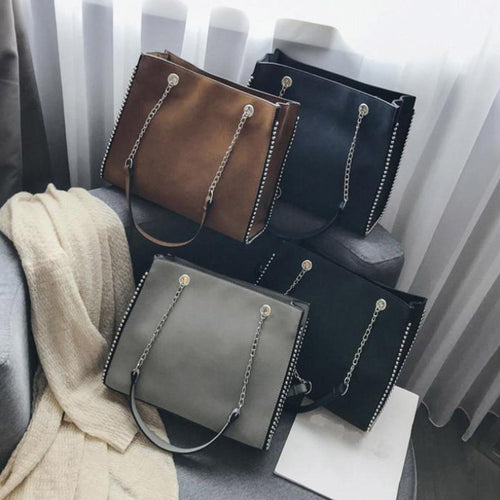 Chain Shoulder Bag-Handbags-Arimonz-Arimonz