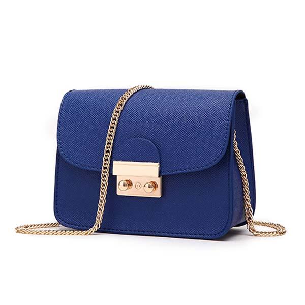 Charlotte Chain Shoulder Bag-Handbags-Arimonz-blue-Arimonz