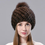 Charlotte Faux Fur Hat-Hats-Arimonz-Brown-Arimonz