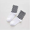 Checkerboard Pattern Socks-Socks & Tights-Arimonz-Arimonz