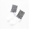 Checkerboard Pattern Socks-Socks & Tights-Arimonz-Arimonz