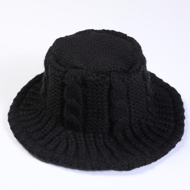 Chelsea Cross Stripes Beanie-Hats-Arimonz-black-Arimonz